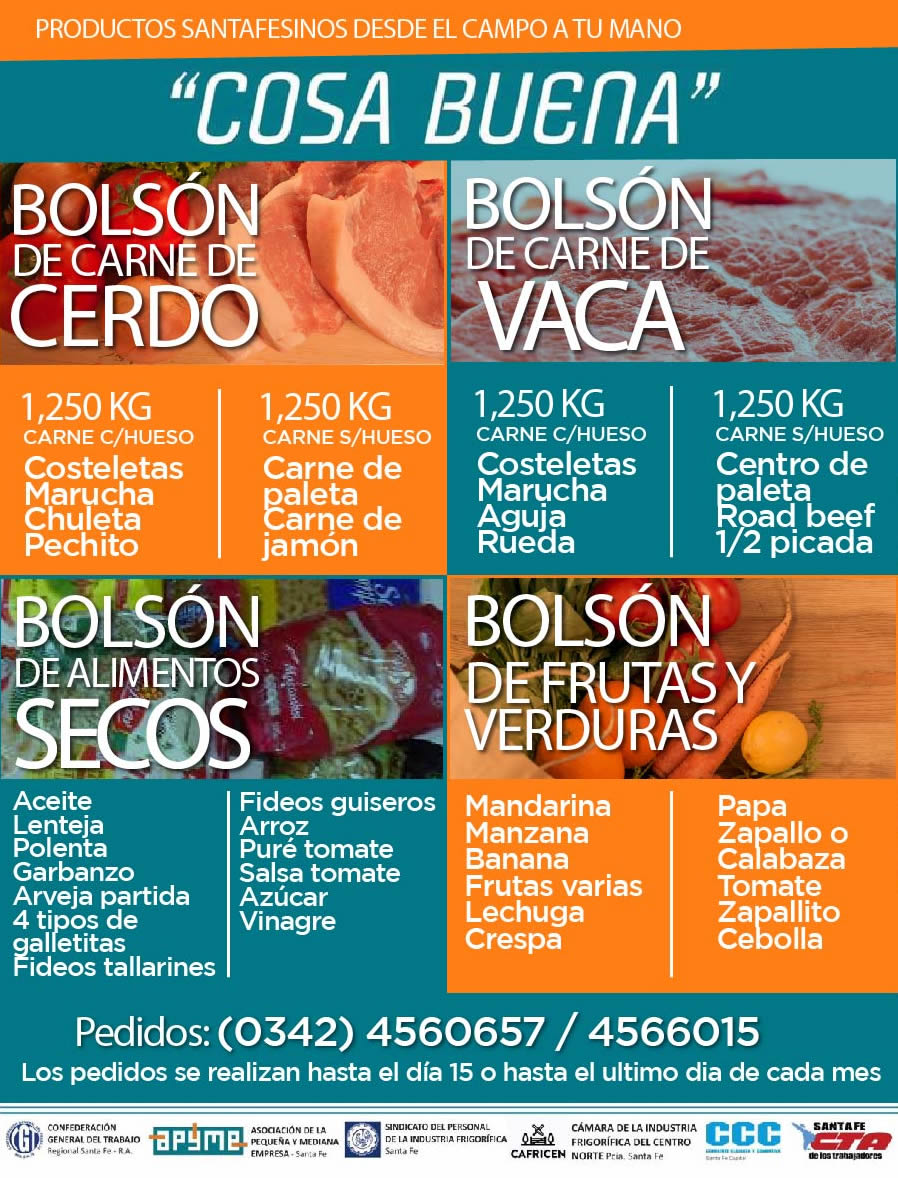 BOLSÓNES DE COMIDA 